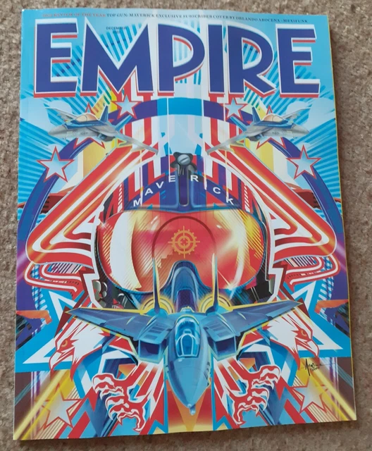 NEW EMPIRE MAGAZINE December 2022 Top Gun Maverick Exclusive Subscriber