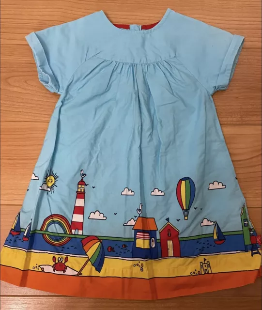 Little Bird Girls Summer Beach Dress Euc 2-3 Years