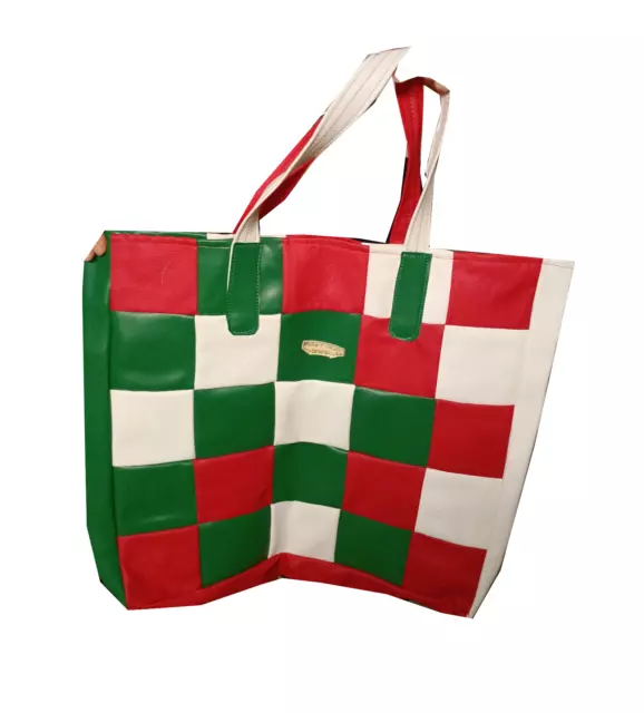 Borsa per lo Shopping in Ecopelle - Made in Italy - Artigianale