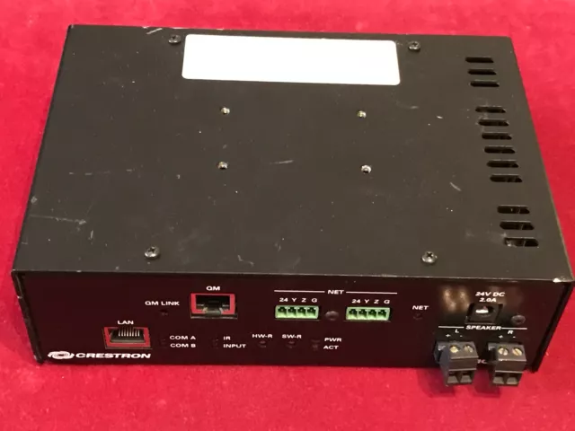 Crestron QM-RMCRX-BA Room Media Controller & QuickMedia Receiver