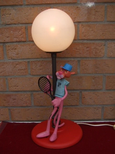 Lampe de table la panthère rose "Gentleman&quot