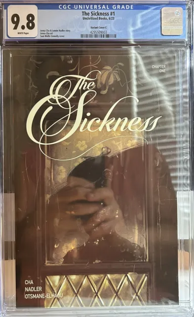 The Sickness #1 1:10 Variant Cover  C Uncivilized Books CGC 9.8