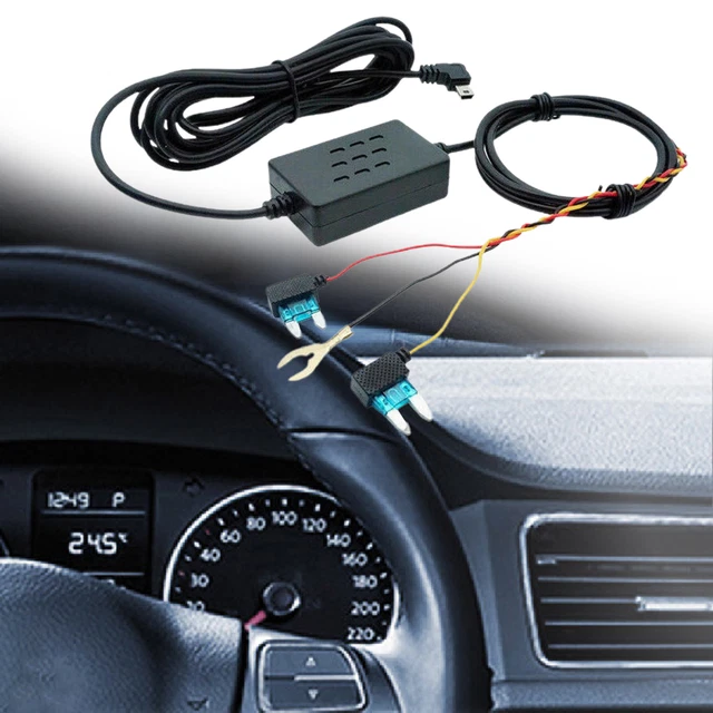 Cablaggio fisso USB, durevole, monitor parcheggio plug-play, set cavi fissi, leggero