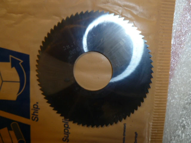 3.0 Diameter X .0625 Thick Carbide Slotting Saw 1.0 Arbor