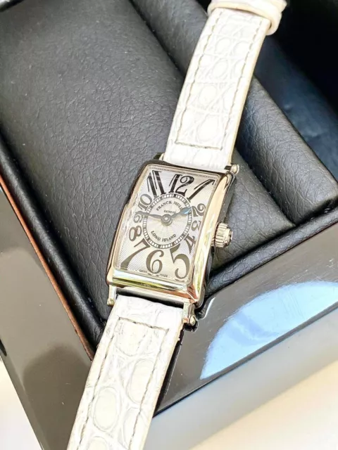 Franck Muller Long Island  802 QZ REL  Ladies Watch White