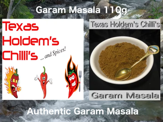110g Garam Masala. 15 Spices.  Amazing taste & Aroma. Authentic Indian