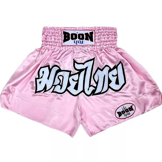 Boon Pink Muay Thai Shorts