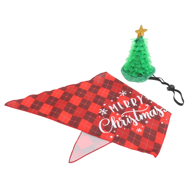 1 Juego Navidad Gorro Mascota y Bandana, Encantador