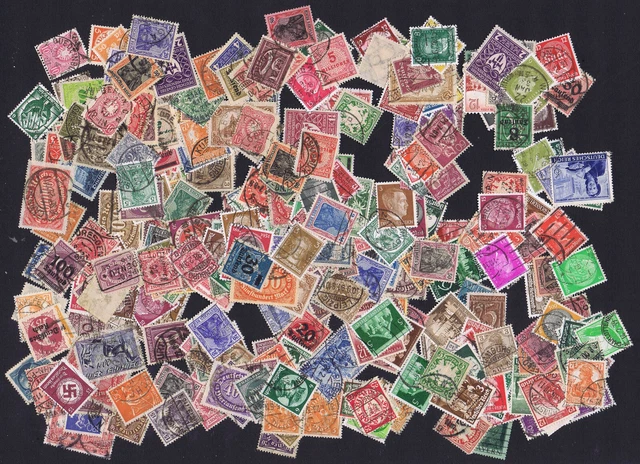 DR 1875/45 Lot alle mit Zahnfehler, gestempelt