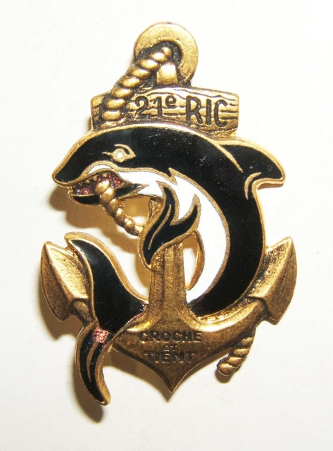 Insigne Colonial Bataillon Autonome Soudan Ouest - Original, 1948, Armée De Terre Française