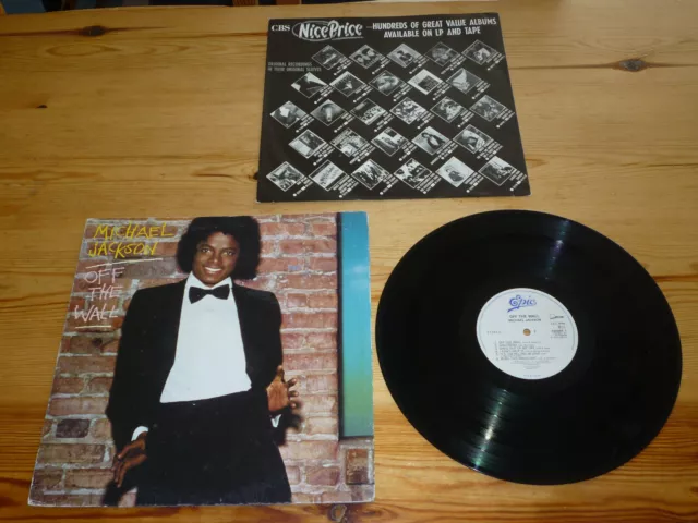Michael Jackson Off The Wall Vinyl Gatefold Album Record Lp 1979 Ex+/Near Mint