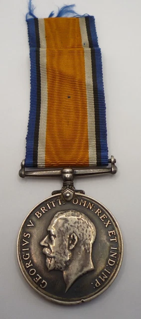 Ww1 British War Medal - Royal Marine Light Infantry