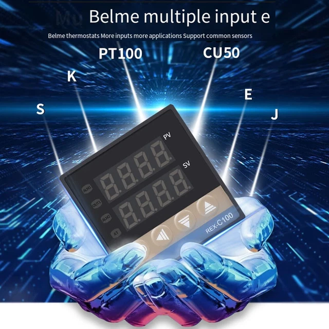Regolatore Di Temperatura PID MC701 - Digitale Con Ingresso K/PT100, Uscita SSR, Display 0,1°C, Alloggiamento Ignifugo E Antipolvere