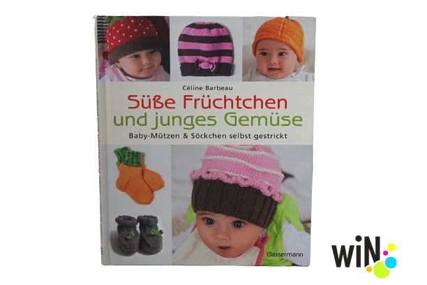 Süße Früchtchen und junges Gemüse, Baby Mützen & Socken selbst gestrickt, DIY