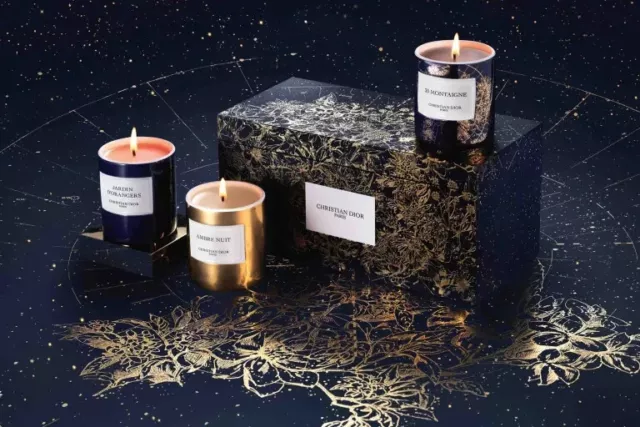 Maison Christian Dior Candle 3 Types Set Candle Collection Holiday Limited 2020