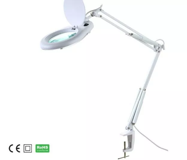 Lampara Luz LED con Lupa 5 Pulgadas