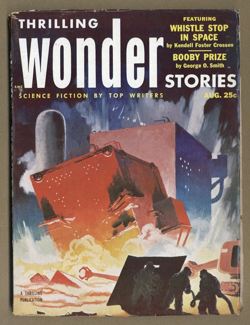 Thrilling Wonder Stories Pulp Aug 1953 Vol. 42 #3 VG/FN 5.0
