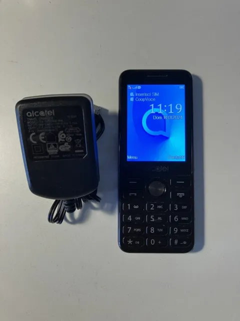 Telefono Cellulare Alcatel 2003D Dual SIM Funzionante con Caricabatterie