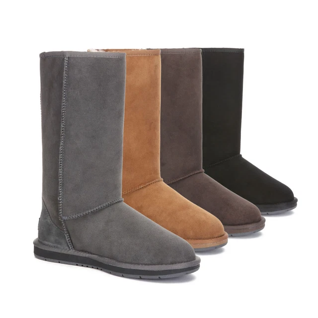 UGG Boots Tall Australian Double Faced Sheepskin Classic Unisex Premium NonSlip