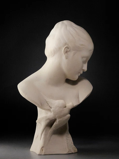 Auguste-Joseph Peiffer - Buste À L'hirondelle - Susse Freres