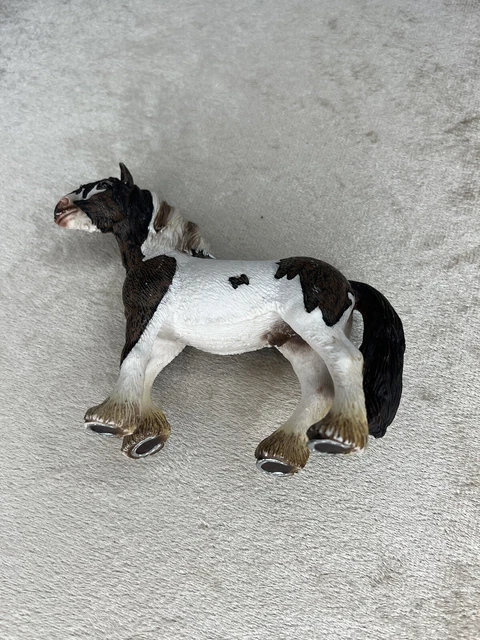 SCHLEICH 2007 Tinker Stallion Draft Cob Horse Figure Toy Retired