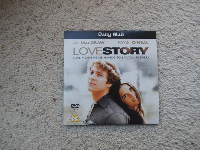 Love Story DVD With Ali MacGraw and Ryan O'Neal (Daily Mail Promo DVD)
