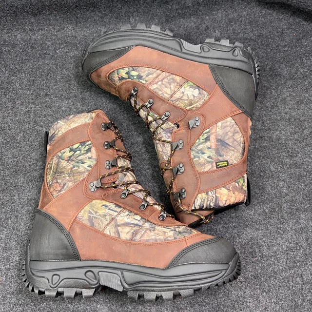 LACROSSE BOOTS MEN Sz 12 Hunt Pac Extreme Hunting 10" 2000g Mossy Oak