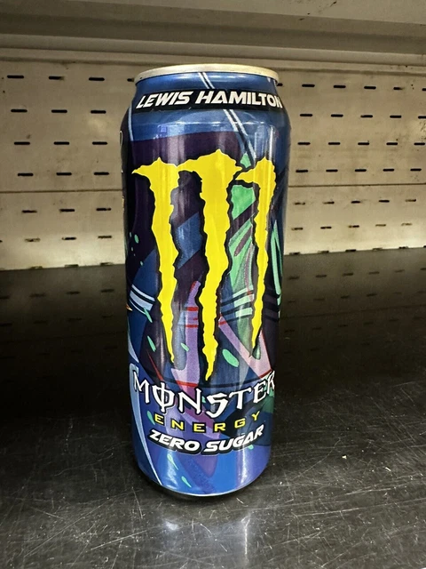 New Monster Energy Zero Sugar Lewis Hamilton 44 LH44 2023 Closed