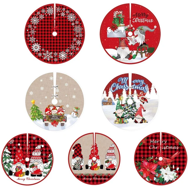 Gonna albero di Natale albero gonna ornamento pratico tessuto decorazioni durevole
