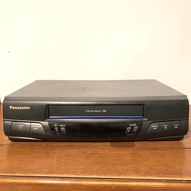 PANASONIC OMNIVISION VCR VHS Video Cassette Recorder PVQV200 NOT