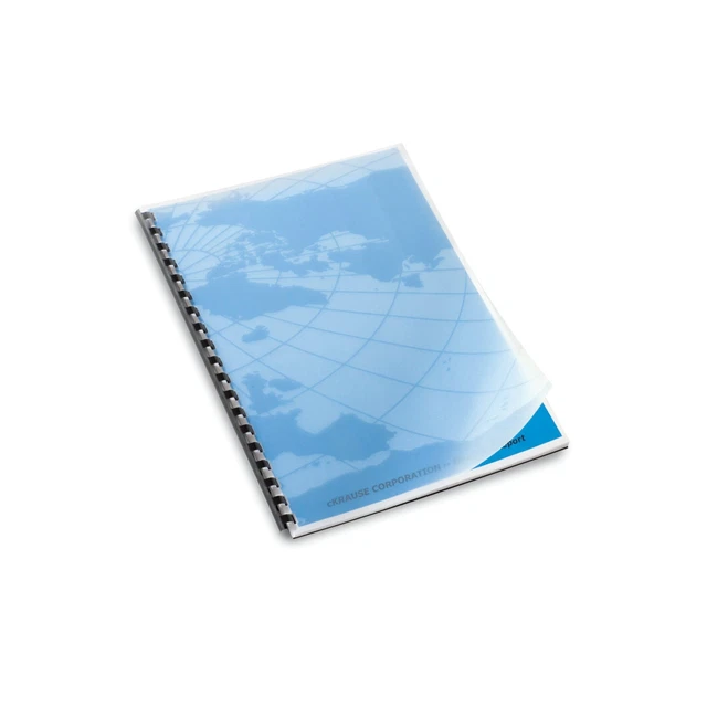 GBC Designer Premium Plus Presentation Cover Globe Frost Design 100 Pieces -