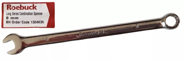ROEBUCK Anello COMBINAZIONE TENDITORE SERIE LUNGA 8 mm + CHIAVE Aperta