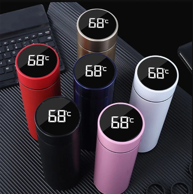 500ML Smart Vacuum Stainless Steel Thermal Insulated Cup Travel Mug LED Display