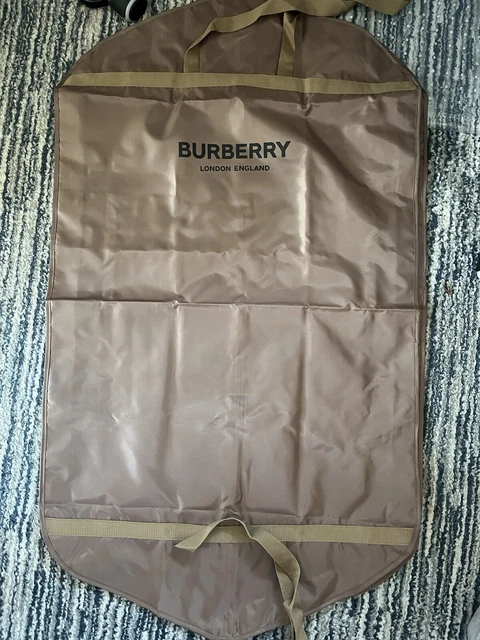 BURBERRY AUTHENTIC SOLID Garment Bag Suit Coat Dust Cover Travel Carriers Size S 15.98 PicClick UK