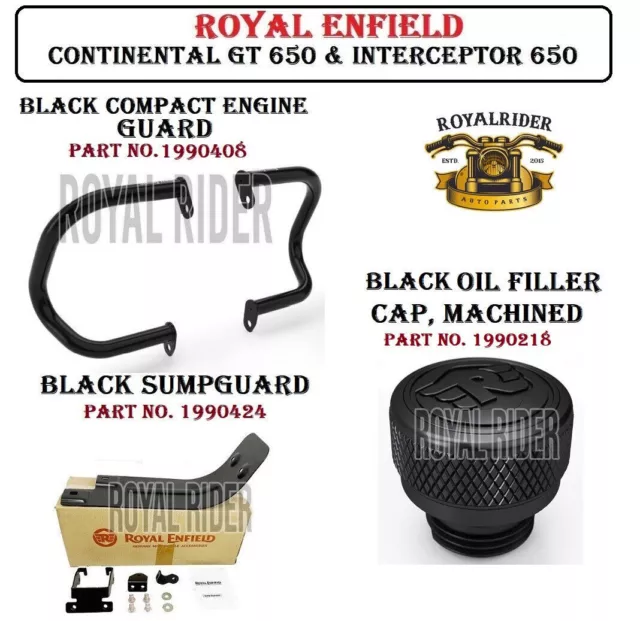 Paquete combinado Royal Enfield de 3 para "Continental Gt 650 e Int 650"