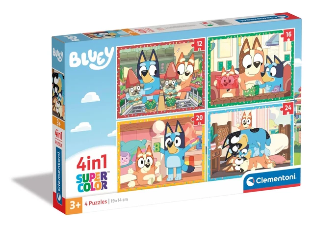 Clementoni - Topo Gigio Supercolor Gigio-24 Maxi Pieces Children 3 Years, Cartoon Jigsaw Puzzles-Made in Italy, Multicoloured, 24236