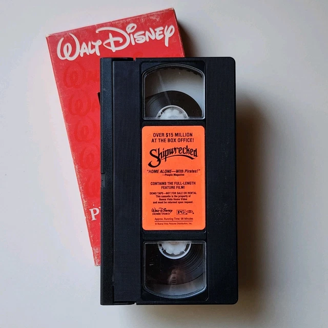 SHIPWRECKED WALT DISNEY VHS Preview Promo Demo Tape Home Video Movie shipwrecked-walt-disney-vhs-preview-promo-demo-tape-home-video-movie