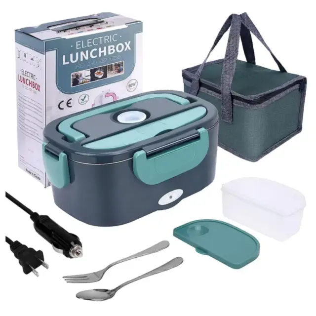 Gamelle bento lunch box électrique chauffante 220V camping voyage chantier