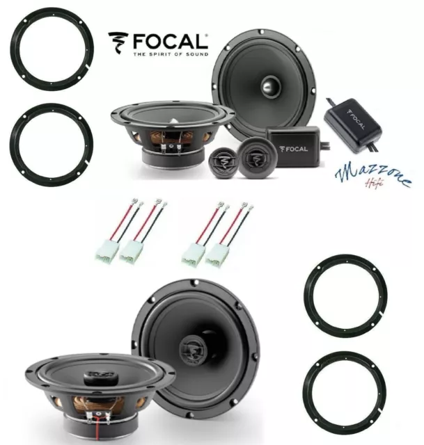 Focal Ase-165 Acx-165 Kit 6 Casse Kia Sportage  16 Carnival  14 Altoparlanti