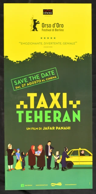 FILM TAXI TEHRAN Jafar Panahi Nasrin Sotoudeh Hana Saeidi Tehran B180  £43.10 - PicClick UK