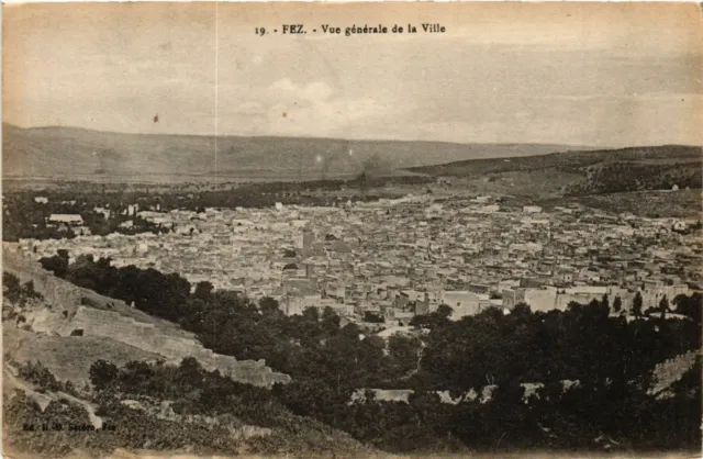 CPA AK MAROC FEZ - General view of the city (219282)
