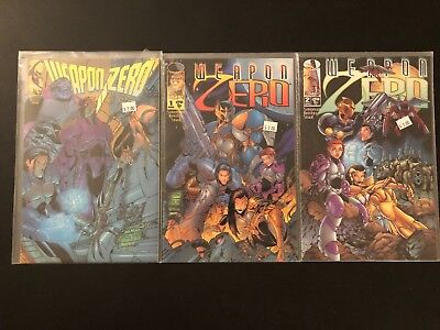 Weapon Zero vol.2 #'s 1, 2, & #0 High Grade Top Cow (Image) Comic Book Set 27-97