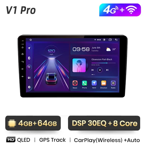 AUTORADIO CITROËN BERLINGO B9 Peugeot Partner 2008 - 2019 +Carplay