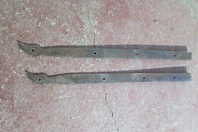 Antique Forged Barn Door Strap Hinges 