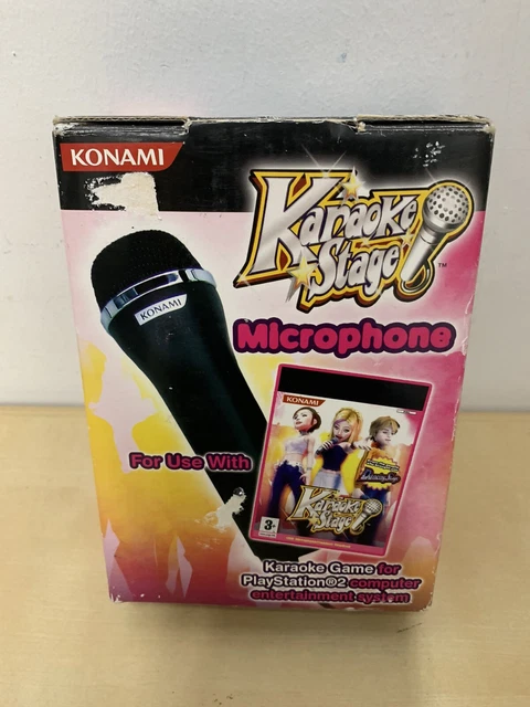 Konami Logitech USB Microphone for video games - karaoke Stage Ps2 Ect