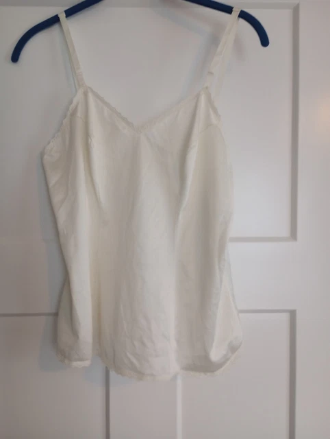 Vintage Vanity Fair Ivory Camisole SZ 36