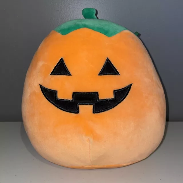 Squishmallow pumpkin Jack-o-lantern Halloween Collection plush