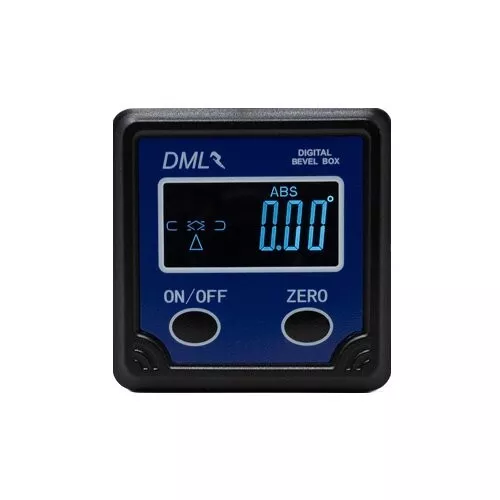 DML IP54 Digital Bevel Box Inclinometer Angle Gauge Protractor 1 Year Warranty