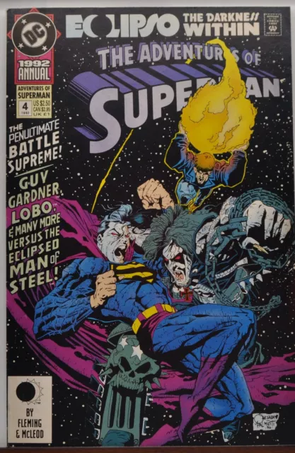 1992 DC Comics Adventures of Superman Issue #4