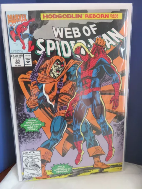 Marvel Comics Web of Spiderman Hobgoblin Reborn part 2 No 94